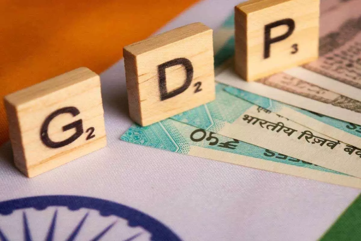 वित्त वर्ष 2025 के लिए GDP अनुमान पिछले वित्त वर्ष के 8.2% से तेजी से घटकर 6.4% रह गया