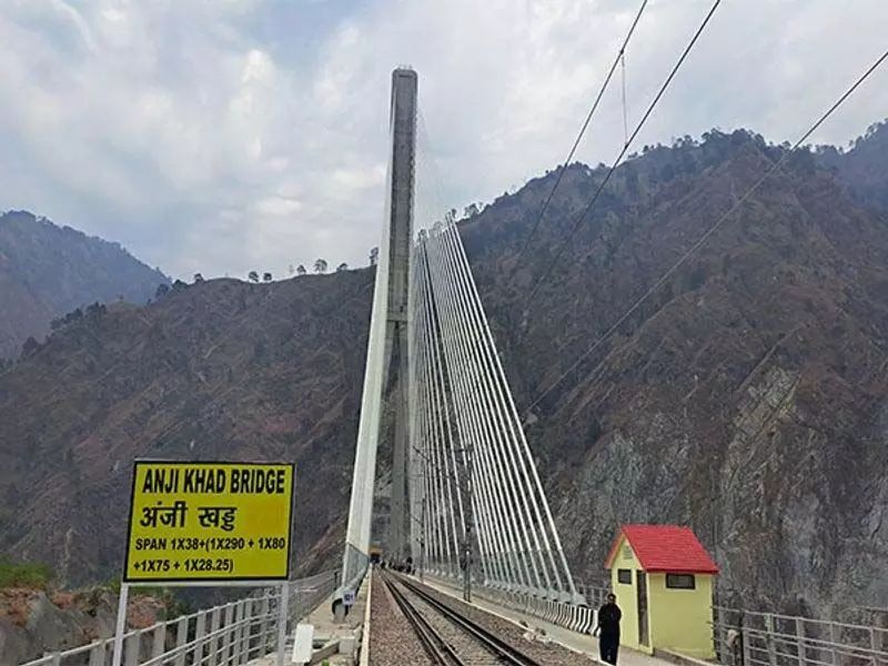 रेलवे सुरक्षा अधिकारी ने Katra-Reasi सेक्शन का निरीक्षण शुरू किया