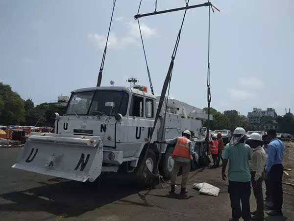 UNIFIL के तहत तैनात भारतीय बटालियन द्वारा उपयोग के लिए स्वदेशी वाहनों को शामिल किया गया