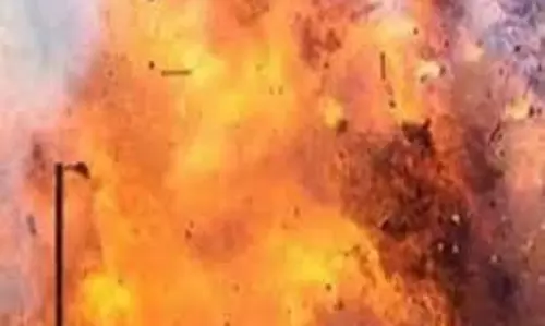 Bihar: भीषण बम धमाका, जांच में जुटी पुलिस