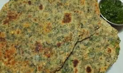 Recipe:  सर्दियों में चने  के साग से  बनाएं टेस्टी पराठा