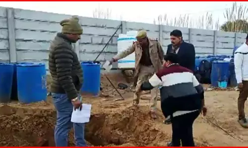 बेखौफ चोर, इंडियन ऑयल की अंडरग्राउंड पाइपलाइन से तेल चोरी के बाद मच गई खलबली