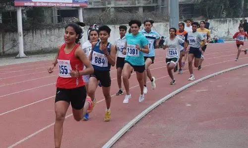 Haryana : करनाल में राज्य स्तरीय सीनियर एथलेटिक्स चैंपियनशिप शुरू Haryana : करनाल में राज्य स्तरीय सीनियर एथलेटिक्स चैंपियनशिप शुरू