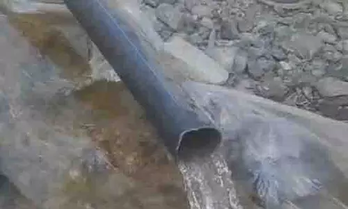 NH-707 निर्माण में हुए नुकसान की जांच कर रही टीम बिना निरीक्षण के लौटी