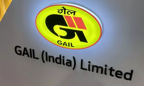 GAIL India शेयर की कीमत में 2.42% ऊपर