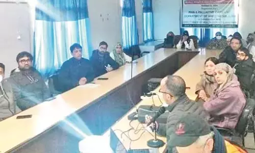 JLNM अस्पताल ने HMPV प्रकोप पर जागरूकता कार्यक्रम आयोजित किया