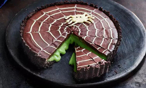 चॉकलेट स्लाइम टार्ट रेसिपी चॉकलेट स्लाइम टार्ट रेसिपी