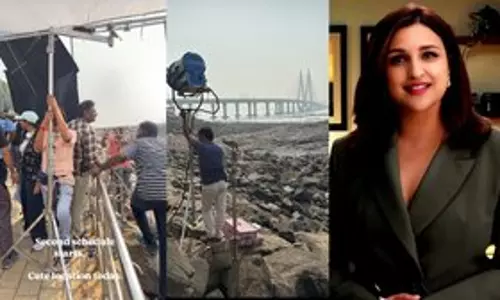 Parineeti आगामी प्रोजेक्ट के दूसरे शेड्यूल की शूटिंग के लिए ‘क्यूट लोकेशन’ पर