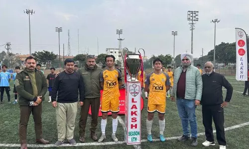 Jammu में फुटबॉल टूर्नामेंट शुरू Jammu में फुटबॉल टूर्नामेंट शुरू