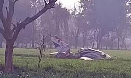 Pakistan वायुसेना का प्रशिक्षण विमान दुर्घटनाग्रस्त