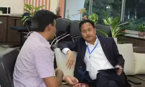 Arunachal प्रदेश: वांगसू ने आईसीएआर-एनआरसीपी में सुअर पालन सहयोग Arunachal प्रदेश: वांगसू ने आईसीएआर-एनआरसीपी में सुअर पालन सहयोग