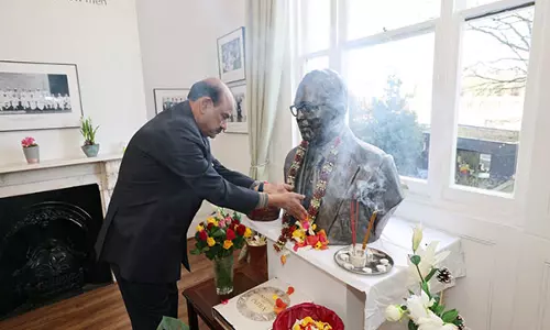 लोकसभा अध्यक्ष ओम बिरला ने London में डॉ. अंबेडकर संग्रहालय का किया दौरा लोकसभा अध्यक्ष ओम बिरला ने London में डॉ. अंबेडकर संग्रहालय का किया दौरा