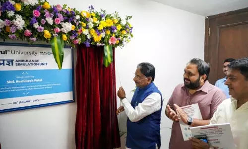 राष्ट्रीय स्वास्थ्य सेवा कौशल सम्मेलन, EM गुजरात 2025 का आयोजन PU में किया राष्ट्रीय स्वास्थ्य सेवा कौशल सम्मेलन, EM गुजरात 2025 का आयोजन PU में किया