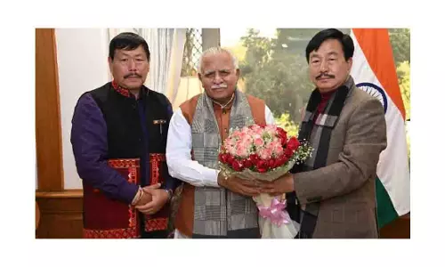 Arunachal : सांसद तापिर गाओ ने स्मार्ट सिटी विकास पर चर्चा के लिए केंद्रीय मंत्री खट्टर से मुलाकात की