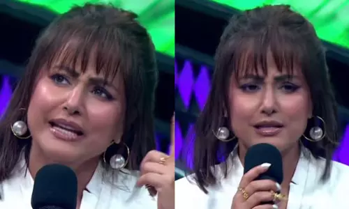 हिना खान भावुक हो गईं जब उन्होंने बताया कि उन्हें स्तन कैंसर के बारे में कैसे पता चला, VIDEO...