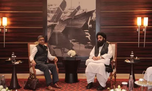 विदेश सचिव विक्रम मिस्री ने कार्यवाहक Afghan विदेश मंत्री से की मुलाकात