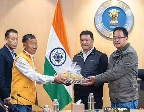 Arunachal: किसानों ने मुख्यमंत्री को दिखाई ‘महीने की फसल’