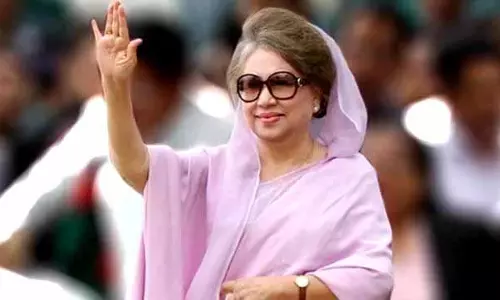 Bangladesh की पूर्व प्रधानमंत्री खालिदा जिया लंदन पहुंचीं, सात साल बाद बेटे से मिलीं