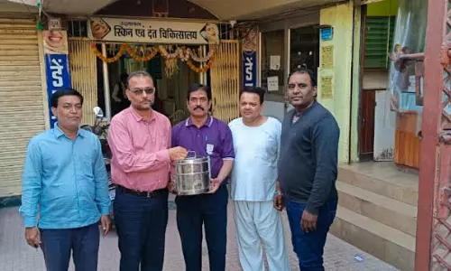 कपड़ा कारोबारी के निधन के बाद नेत्रदान सम्पन्न