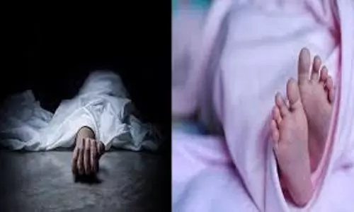 Hardoi: निजी अस्पताल में जच्चा बच्चा की मौत, कर्मचारी अस्पताल छोड़कर फरार