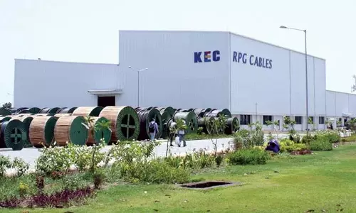 KEC इंटरनेशनल  शेयर की कीमत में -3.15% कम
