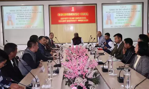 Mizoram : केंद्रीय मंत्री दुर्गादास उइके ने ममित यात्रा के दौरान Mizoram : केंद्रीय मंत्री दुर्गादास उइके ने ममित यात्रा के दौरान
