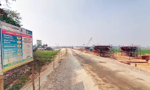 Meghalaya की ओर धुबरी-फूलबाड़ी पुल निर्माण में मामूली देरी की सूचना