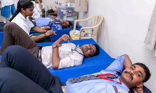 TSCS ने हैदराबाद में रक्तदान अभियान का आयोजन किया