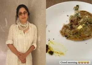 Neena Gupta ने अपने गुड मॉर्निंग नाश्ते की झलक साझा की