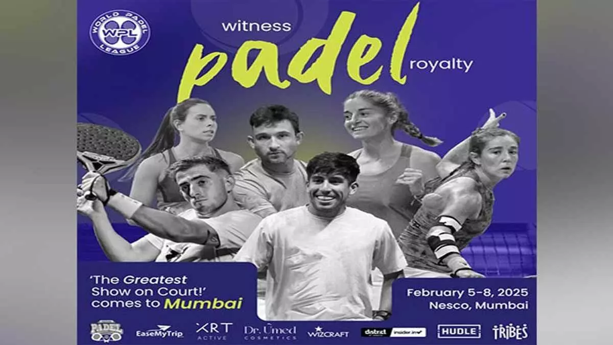 World Padel League का भारत में पदार्पण मुंबई में