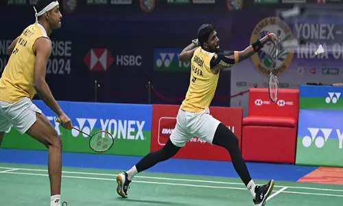 Malaysian Open: सात्विक-चिराग पुरुष युगल क्वार्टर फाइनल में भिड़ेंगे Malaysian Open: सात्विक-चिराग पुरुष युगल क्वार्टर फाइनल में भिड़ेंगे