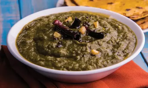 Recipe:  घर पर सर्वश्रेष्ठ शेफ स्टाइल हरा साग