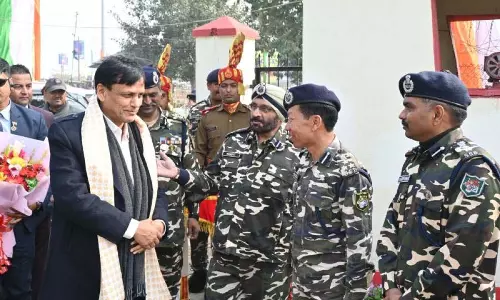 Bengal: केंद्रीय गृह राज्य मंत्री नित्यानंद राय ने पानीटंकी में भारत-नेपाल सीमा का दौरा किया