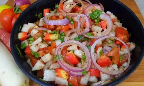 मूली और गाजर के सलाद रेसिपी