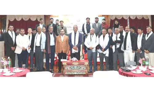 Sikkim :  लघु उद्योग भारती प्रतिनिधिमंडल ने राज्यपाल से मुलाकात की