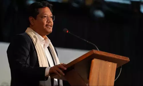 Meghalaya के मुख्यमंत्री ने कृषि उपज के परिवहन में आने वाली बाधाओं पर प्रकाश डाला Meghalaya के मुख्यमंत्री ने कृषि उपज के परिवहन में आने वाली बाधाओं पर प्रकाश डाला
