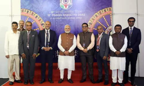 CM Majhi ने 18वें प्रवासी भारतीय दिवस सम्मेलन में शामिल होने के लिए पीएम मोदी को धन्यवाद दिया CM Majhi ने 18वें प्रवासी भारतीय दिवस सम्मेलन में शामिल होने के लिए पीएम मोदी को धन्यवाद दिया
