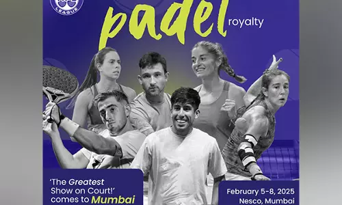 वर्ल्ड पैडल लीग भारत में अपनी शुरुआत के लिए Mumbai पहुंच रही वर्ल्ड पैडल लीग भारत में अपनी शुरुआत के लिए Mumbai पहुंच रही