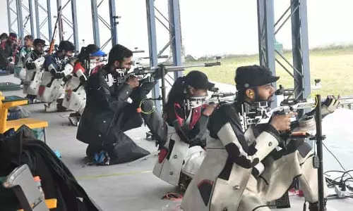 Inter-University प्रतियोगिता में भाग लेने वाले निशानेबाज 25 मीटर ओपन रेंज से नाखुश