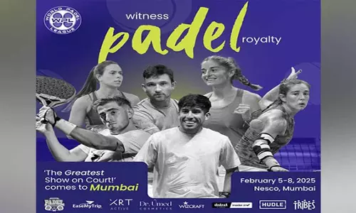 World Padel League का भारत में पदार्पण मुंबई में World Padel League का भारत में पदार्पण मुंबई में