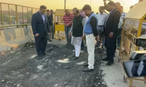 BREAKING: मोवा ओवरब्रिज का PWD मंत्री अरुण साव ने किया निरीक्षण, दिया भ्रष्टाचार के जांच का आदेश