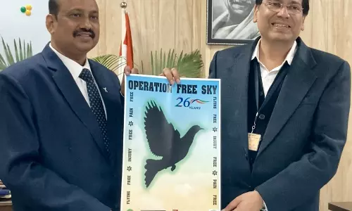Jaipur: ऑपरेशन फ्री स्काई’ शासन सचिव पशुपालन विभाग डॉ. समित शर्मा ने किया विशेष पोस्टर का विमोचन Jaipur: ऑपरेशन फ्री स्काई’ शासन सचिव पशुपालन विभाग डॉ. समित शर्मा ने किया विशेष पोस्टर का विमोचन