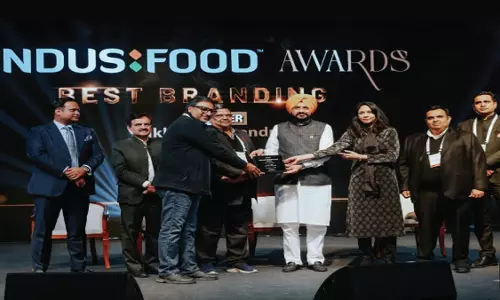Indusfood  2025 में बी.सी. को सर्वश्रेष्ठ ब्रांडिंग पुरस्कार से सम्मानित किया गया