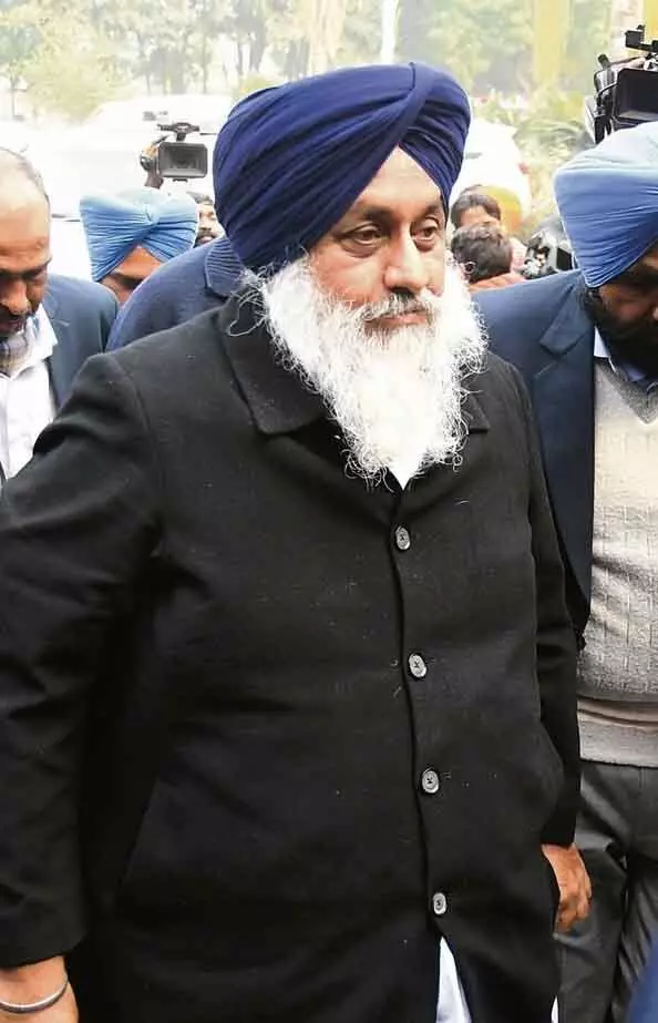 Sukhbir अब शिअद प्रमुख नहीं रहे, मार्च में नया प्रमुख