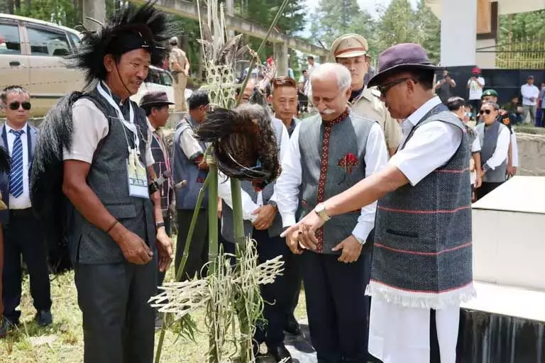 Arunachal प्रदेश के राज्यपाल के टी परनाइक ने लोगों को सरोक उत्सव की शुभकामनाएं