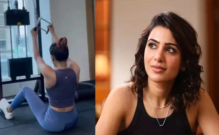 Samantha: दर्द और तकलीफ के बावजूद जिम में पसीना बहा रही