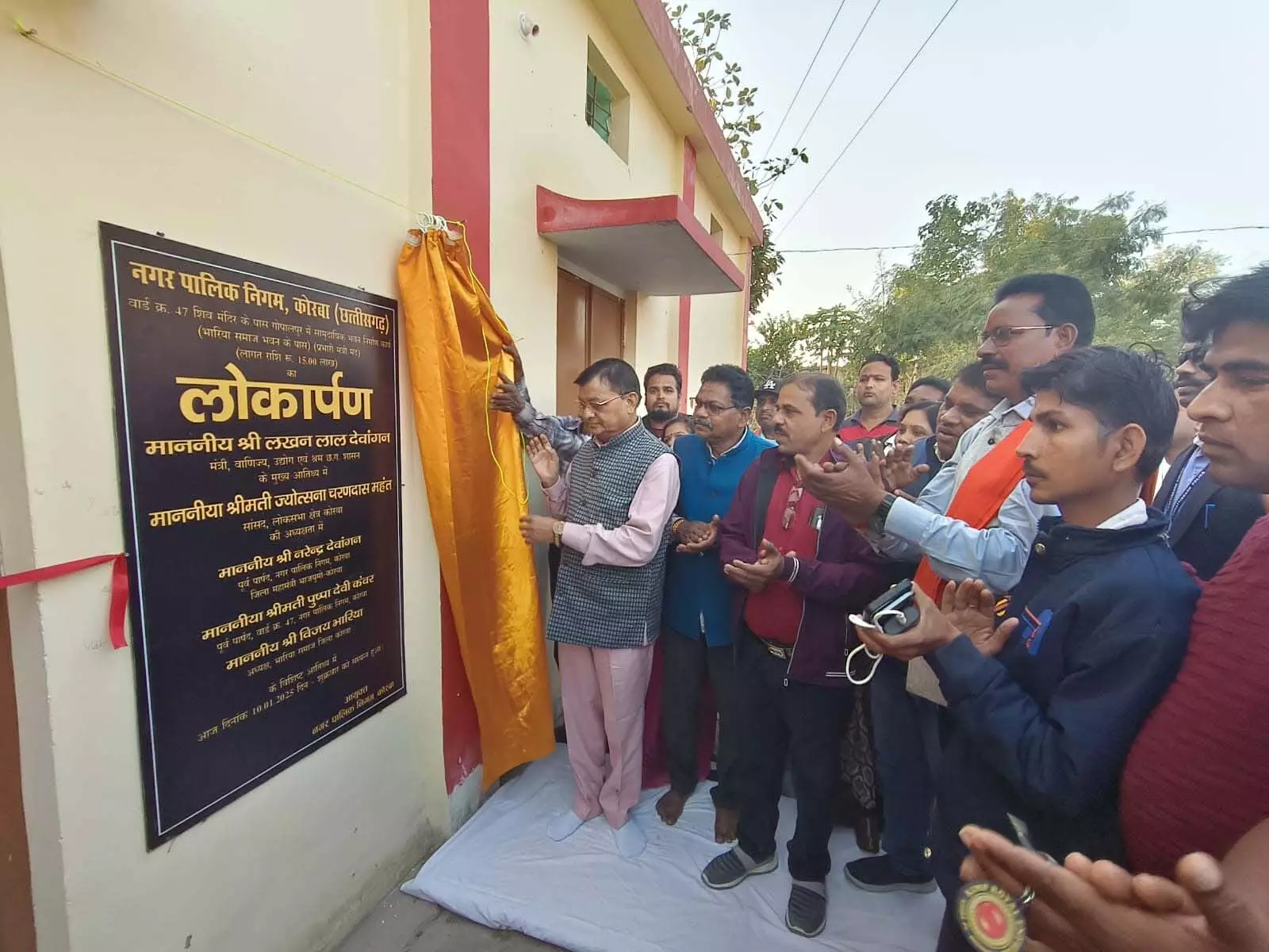 उद्योग मंत्री दर्री और कोसाबाड़ी जोन के वार्डों में विभिन्न लोकार्पण और भूमिपूजन कार्यक्रम में हुए सम्मिलित