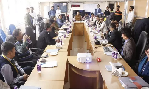 सांसद बिप्लब कुमार देब ने अगरतला के MBB Airport के लिए सलाहकार समिति की बैठक की अध्यक्षता की