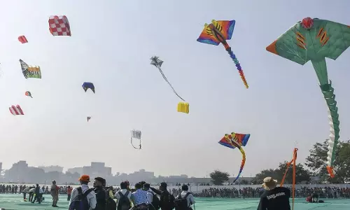 Hyderabad : 7वां अंतर्राष्ट्रीय पतंग महोत्सव 13-15 जनवरी तक Hyderabad : 7वां अंतर्राष्ट्रीय पतंग महोत्सव 13-15 जनवरी तक