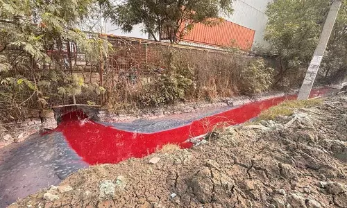 Haryana : अपर्याप्त उपचार बुनियादी ढांचे के बीच औद्योगिक अपशिष्ट नालियों में बहाया जा रहा Haryana : अपर्याप्त उपचार बुनियादी ढांचे के बीच औद्योगिक अपशिष्ट नालियों में बहाया जा रहा